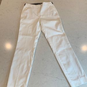 Zara white stretch dress pants
